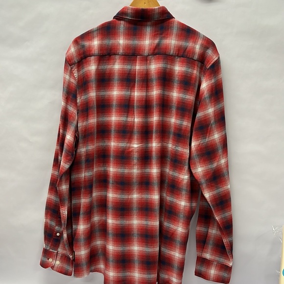 BARBOUR KERSHAW Shirt faded Red Long Sleeved & Tailored Fit - Picture 10 of 14